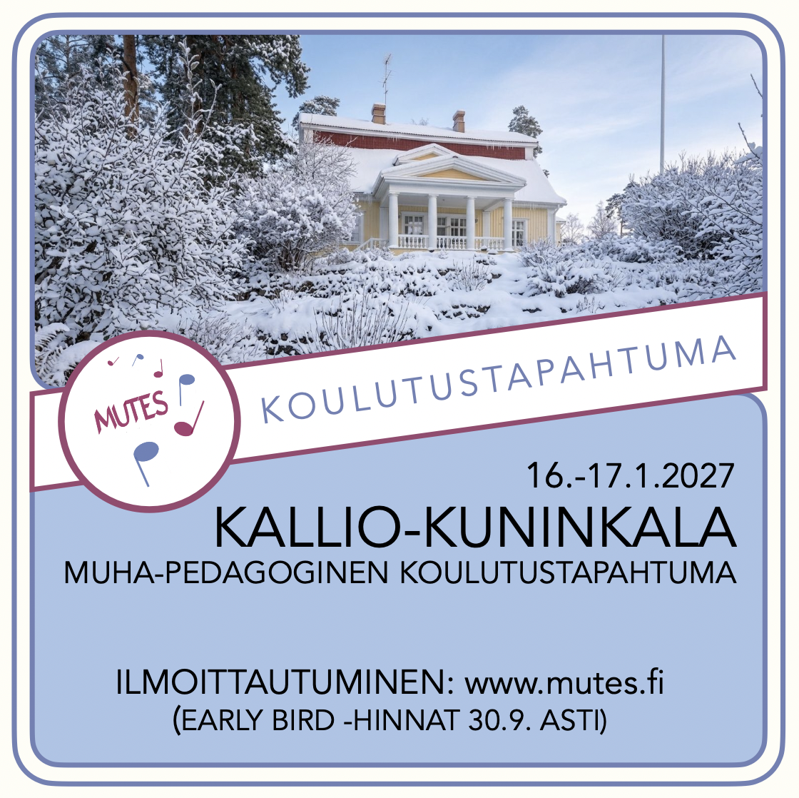 Kunkkula yleisbanneri 21.8.2026